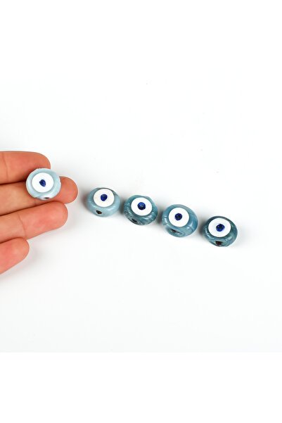 yfhobi 1 ADET - 1.7 cm CAM NAZAR BONCUĞU, DANAGÖZ NAZAR BONCUK. BÜYÜK BOY