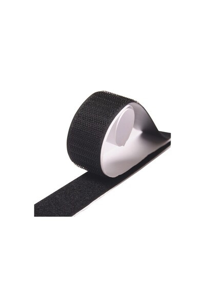 Genel Markalar Cırt Bant Siyah, Arkası Yapışkanlı, 1 Cm Çapında 1 M Halka 1 M...
