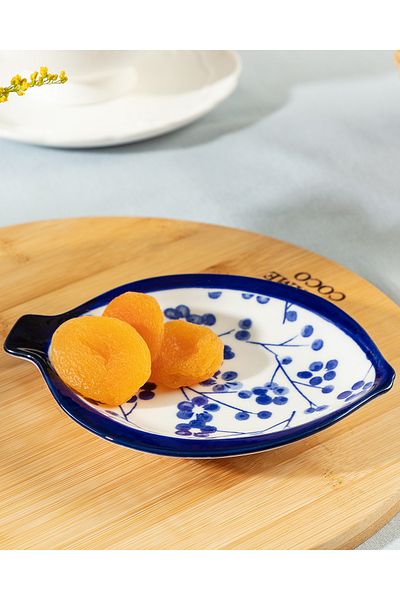 Madame Coco Blue Rêve Bleu Graine Mini Plate - 10X8,5X1,5 cm