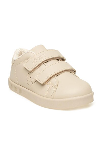 Vicco BeIge GIrl's SPorts Shoes - VI?cco 313.P19k.100 Oyo PatI?k IllumInated