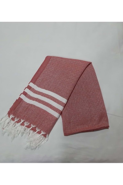 Romans الخيزران Peshtemal الماس الأحمر