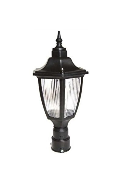 fullreyon Altıgen Yuvarlak Direk Üstü Bahçe Armatürü (4-6 CM ÇAPINDA YUVARLAK BORULAR İÇİN UYGUN.) Direk Hariç