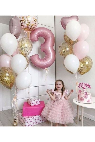 MERİ PARTİ AGE 3 CONCEPT BALLOON SET