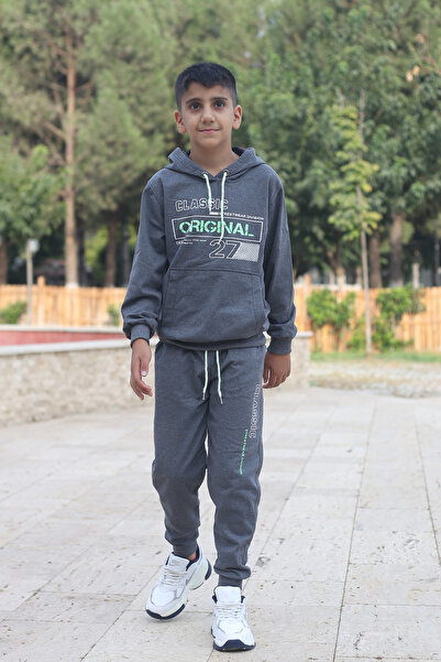 han elegant Set de trening pentru băieți de sus și de jos cu 2 frânghii cu bu...