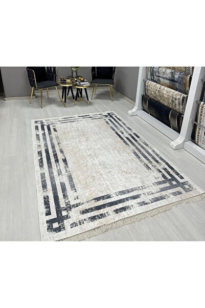 simenteks Dijital Baskı Yıkanabilir Kaymaz Taban Leke Tutmaz Yolluk Kilim Sal...