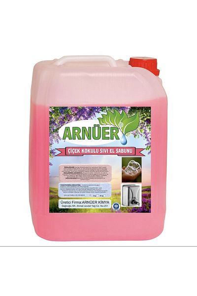 ARNÜER Flower Scented Liquid Hand Soap 5 Lt