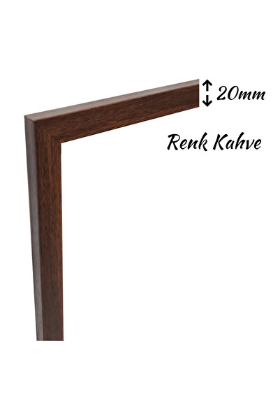 mixefor POSTER PICTURE PHOTO FRAME 35cmX 50cm SIZE FRONT SURFACE ANTI-REFLECTIVE BACK SURFACE WOOD MDF