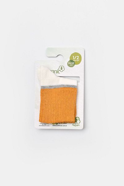 Biorganic Girl's Organic Socks Ecru