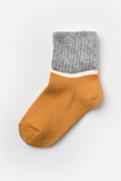 Biorganic Girl's Organic Socks Orange