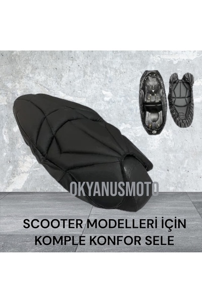 monero Universal Scooter Konfor Sele Okyanusmoto