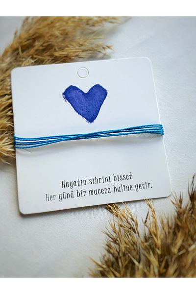 Atölye Merdiven Boho Happy bracelet unisex multiple rope bracelet