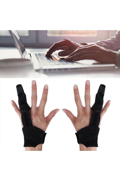 BELLFLEKSS Finger Splint Trigger (Used in 4 Fingers Except the Thumb) 1 Piece