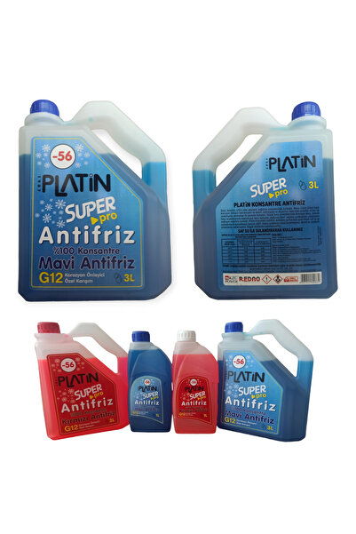 Redno Antifriz G12 4 Mevsim Koruma Konsantre -56 Mavi 3 Lt