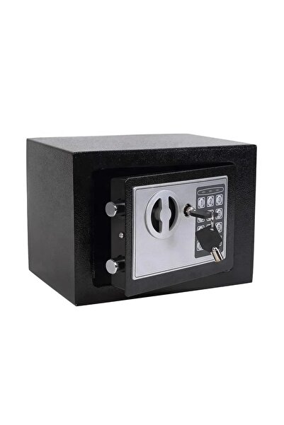 Genel Markalar Elektronik Şifreli Ve Anahtarlı Para Kasası 3mm Montaj Ekipman...