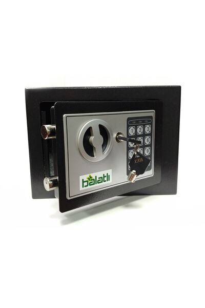 BALATLI Şifreli Para Kasası Orta Boy 170*230*170 Mm - Siyah