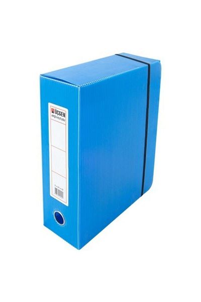 Üçgen Project Folder Blue with Elastic 15x29x36
