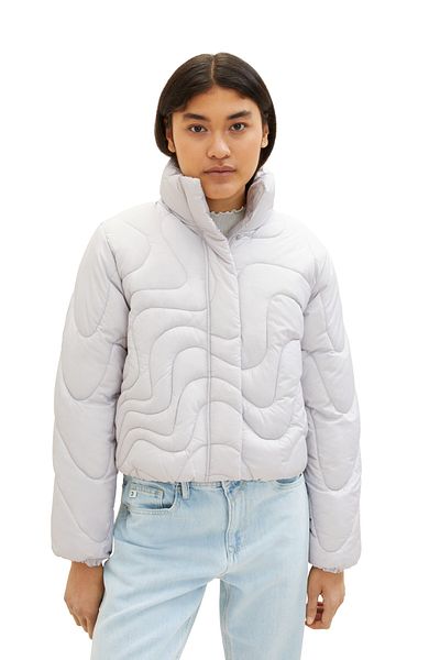 Tom Tailor Jacke Damen/Mädchen Basic hellgrau