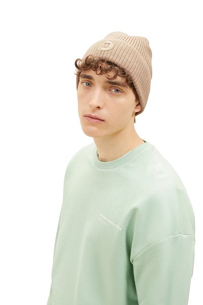 Tom Tailor Baret Men stříbrný ecru