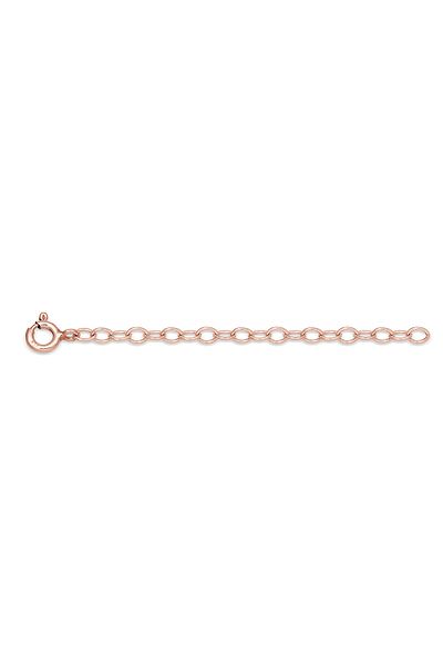 ELLI Schmuckzubehör Verlängerung Gliederkette Basic 925 Silber