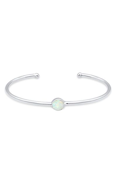 ELLI Kol Bandı Armreif Bileklik Synthetischer Opal Trend 925 Gümüş