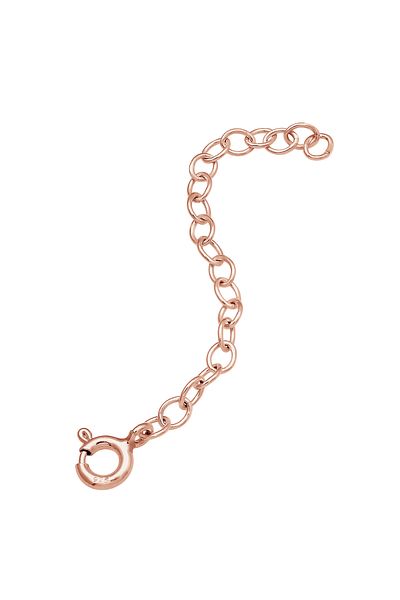 ELLI Schmuckzubehör Verlängerung Gliederkette Basic 925 Silber