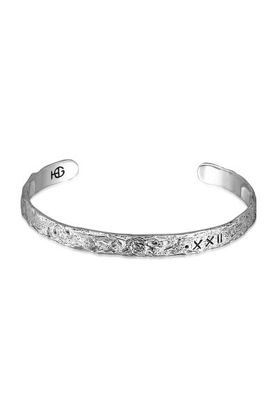 HAZE & GLORY Armband Armreif - Live in the moment 925 Silber