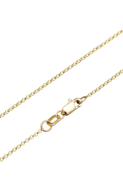 ELLI Schmuckset Kette Ohrstecker Diamant(0,215 ct.)375 Gelbgold