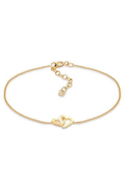 ELLI Frauen Liebe Wasserzeichen 925 Silber - Armband Herz Symbol