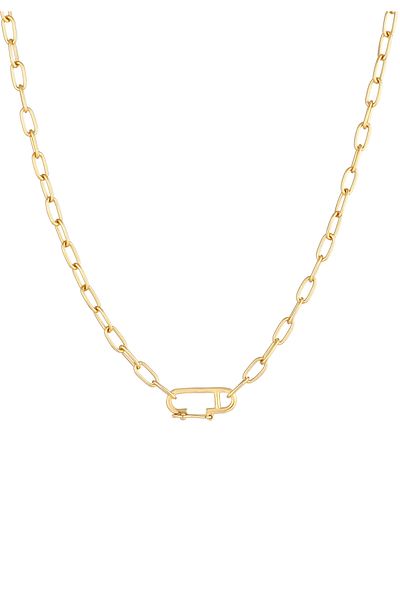 ELLI Halskette Frau Gliederkette Statement Verstellbar Aus 925 Sterling Silber