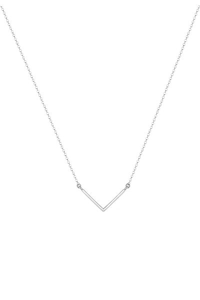 ELLI Halskette V-Kette Geo Minimal Basic 925er Silber