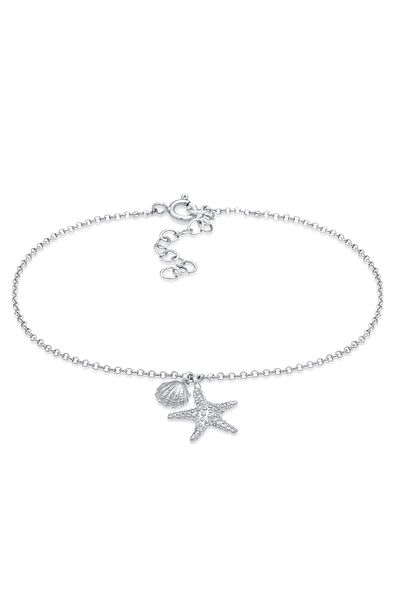ELLI Armband aus 925er Silber – Seestern Muschel Meer Maritim
