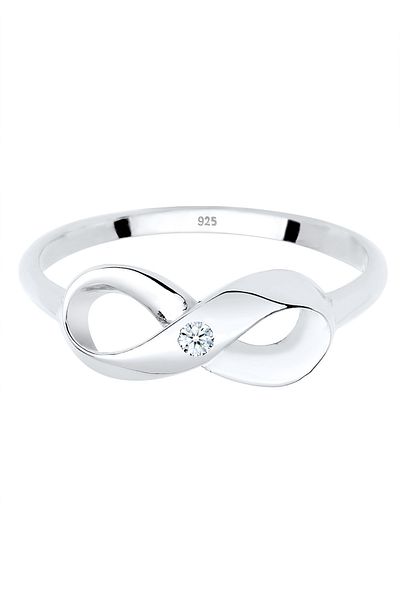 ELLI Unendlich Diamant 0,03 ct. Stříbro 925 - prsten Infinity