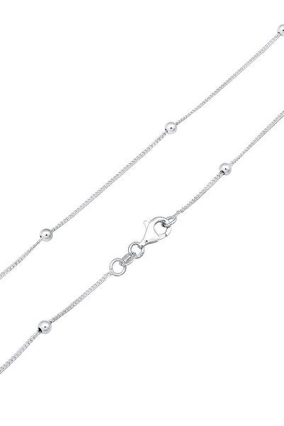 ELLI Schmuckset Geo Kugel Minimal Basic 925 Ayar Gümüş Rond