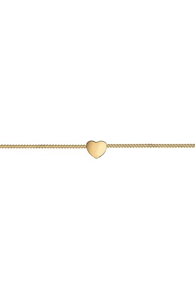 ELLI Halskette Damen Choker Herz Anhänger Filigran aus 925 Sterling Silber