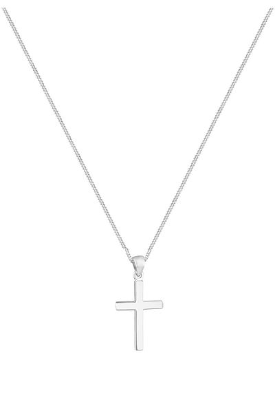 ELLI Halskette Kreuz Symbol Kommunion Konfirmation 925 Silber