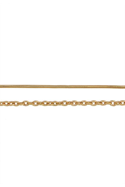 ELLI Halskette Damen Choker Schlangenkette Basic Minimal aus 925 Sterling Silber
