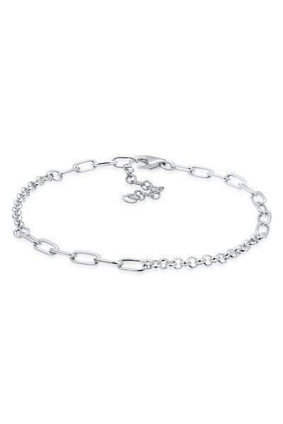 Nenalina Basic-Trendarmband aus 925er Silber – Charmträger-Bettelarmband