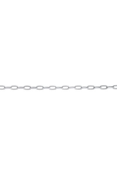 ELLI Halskette Choker Gliederkette Oval Trend 925 Silber