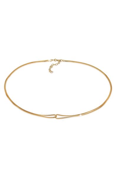 ELLI Náhrdelník pro ženy - Choker Venice, Infinity Entwined se stříbrem 925