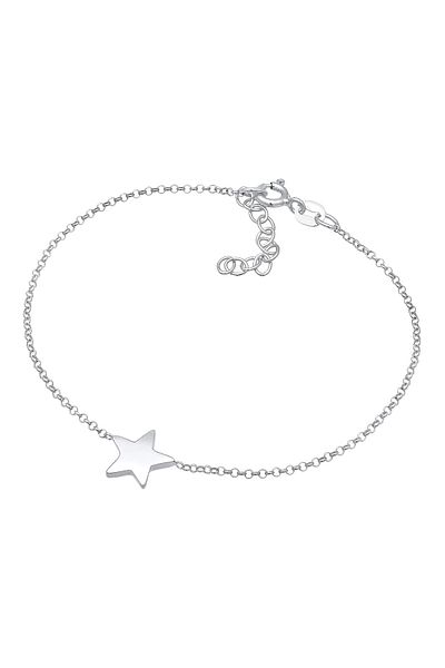 ELLI Astro Trend Zart 925 Silberarmband - Stern