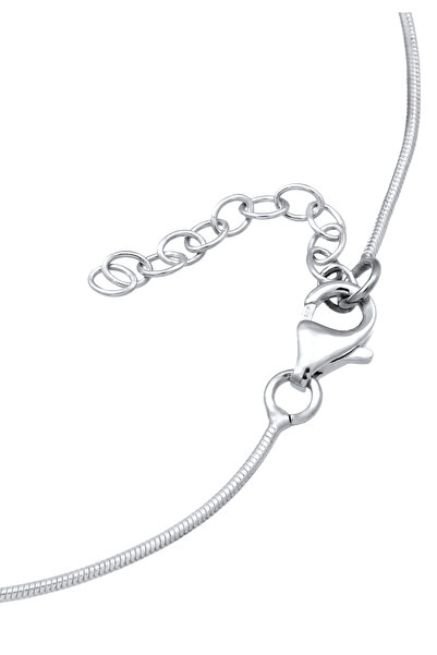 ELLI Fußschmuck Schlangenkette Strand Zeitlos Basic 925 Silber