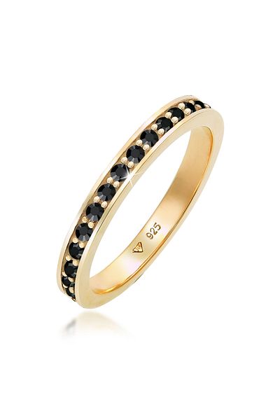 ELLI Ring aus 925er Sterlingsilber mit Kristall