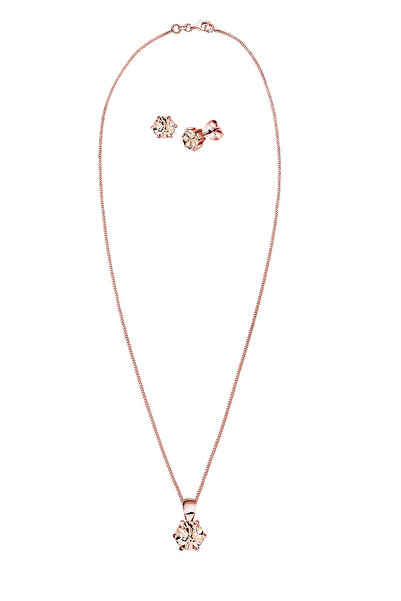 ELLI Schmuckset Basic Kristalle Silber