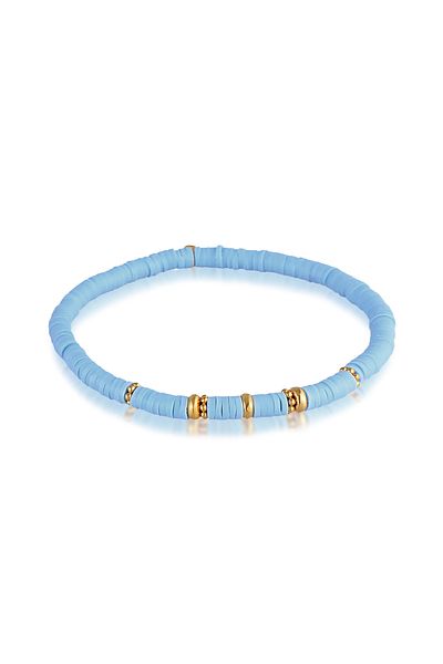 ELLI Armband Heishi Perlen Beads 925 Silber