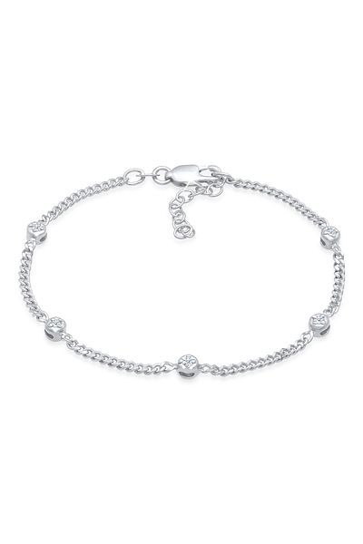 ELLI 0,075 ct Diamant Elegantes Armband – 925er Silber