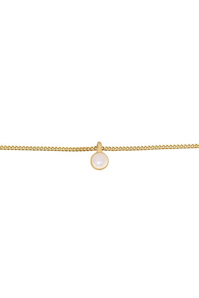 ELLI Rosa Quarz Solitaire-Halskette – Halsband, 925er Silberanhänger