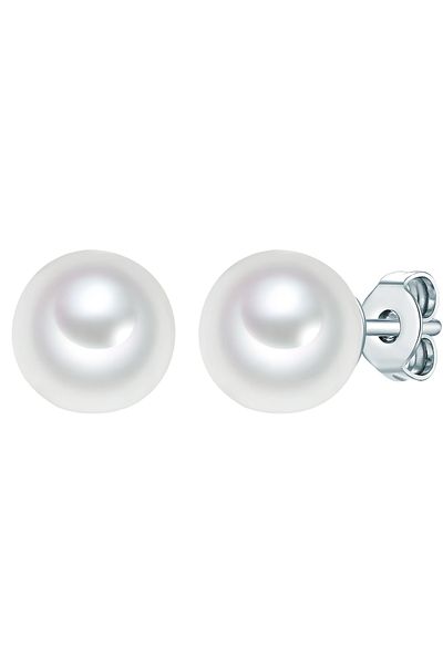 Rafaela Donata Silberohrstecker Ohrstecker Sterling Silber Südsee-Muschelkernperle weiß
