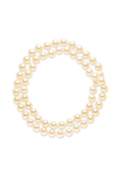 Lulu & Jane Perlenhalskette Kette Muschelkernperle kayısı