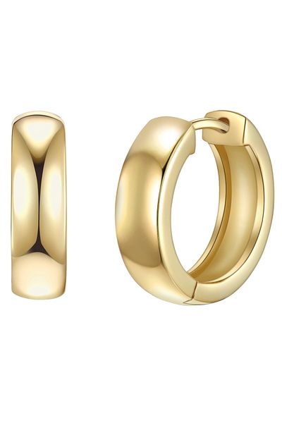 Glanzstücke München Silberohcreolen Creolen Sterling Silber gelbgold