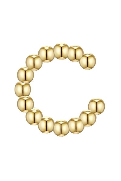 Glanzstücke München Silberohrklemmen Ohrklemme Sterling Silber gelbgold